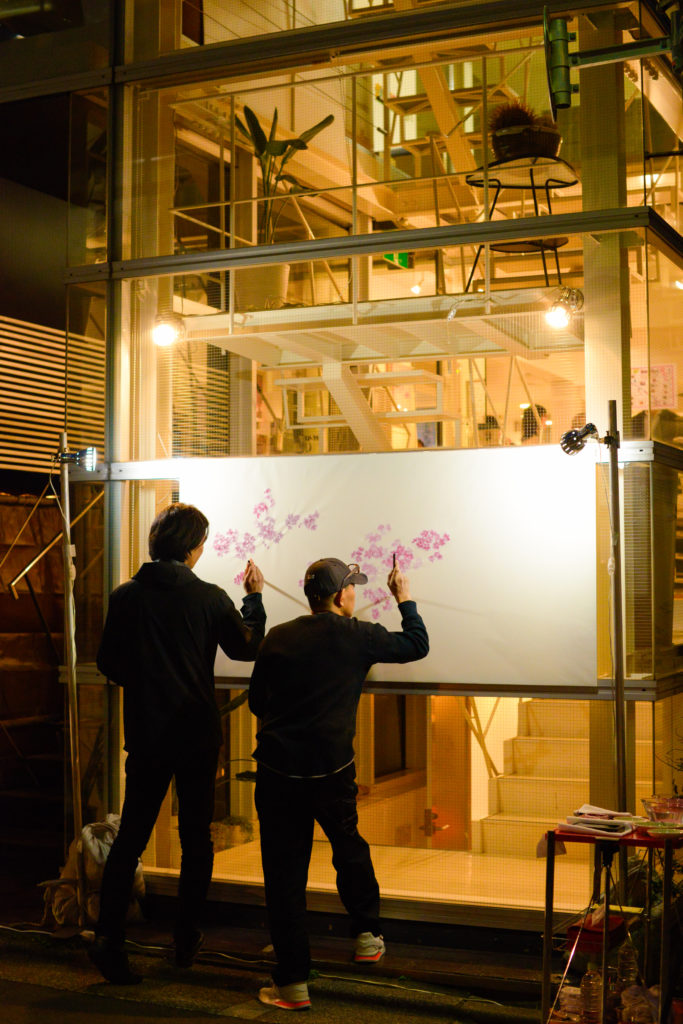 ライブドローイング 目黒mdpギャラリー